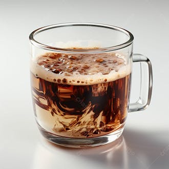 Imagem grátis xícara de café sobre fundo branco em alta qualidade