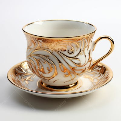 Imagem Grátis Xícara De Café Sobre Fundo Branco Em Alta Qualidade  (128)