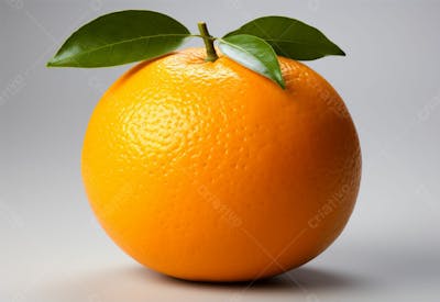 Imagem Grátis Laranja Sobre Fundo Branco (3)