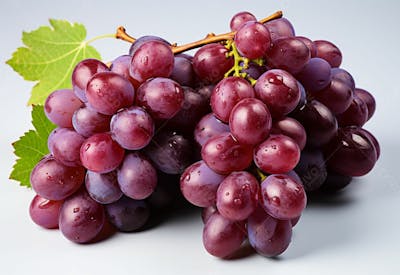 Imagem Grátis Uvas Sobre Fundo Branco Em Alta Qualidade (2)