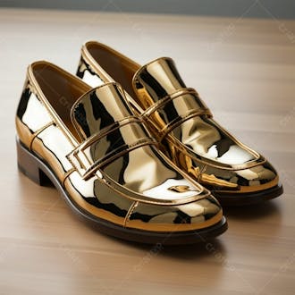 Imagem grátis sapatos de ouro isolado em alta qualidade