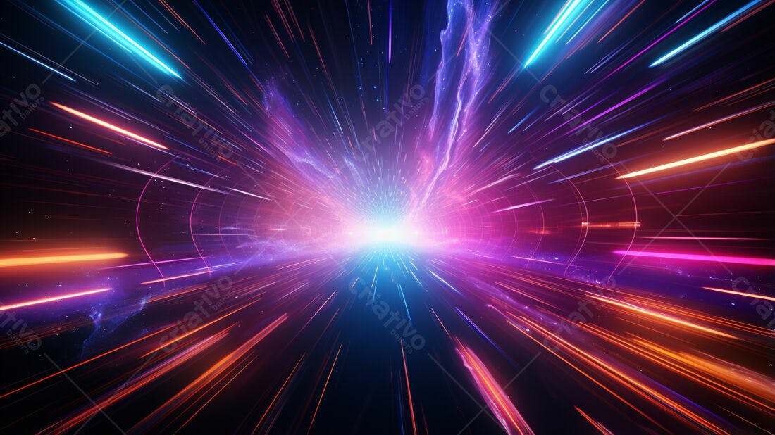 Textura abstrata luzes neon para fundo gamer