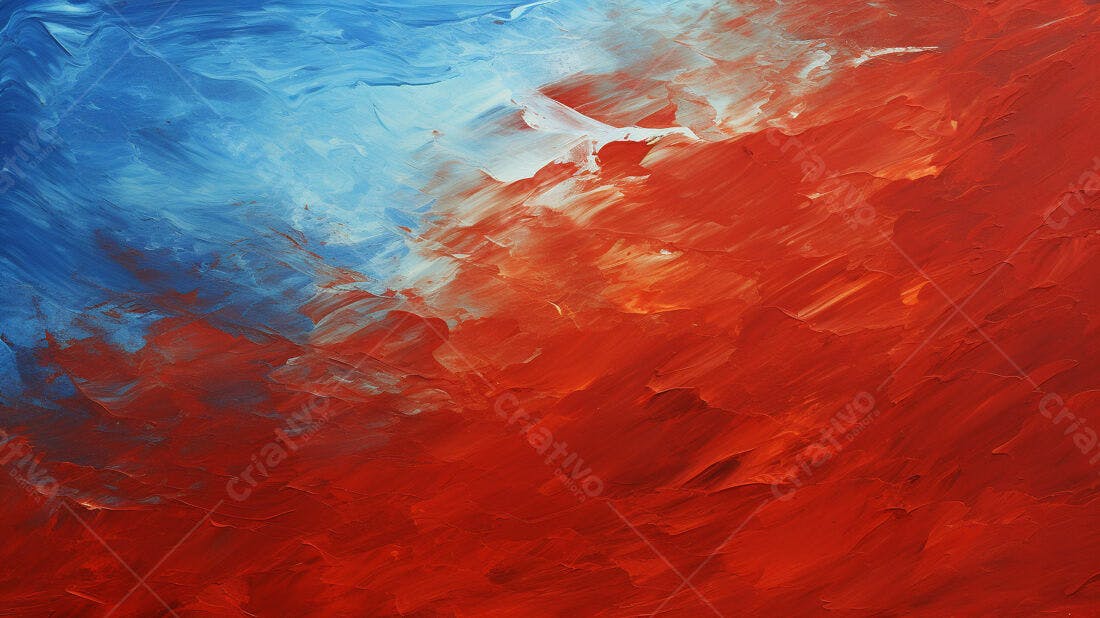Textura Abstrata Vermelho e Azul para Fundo