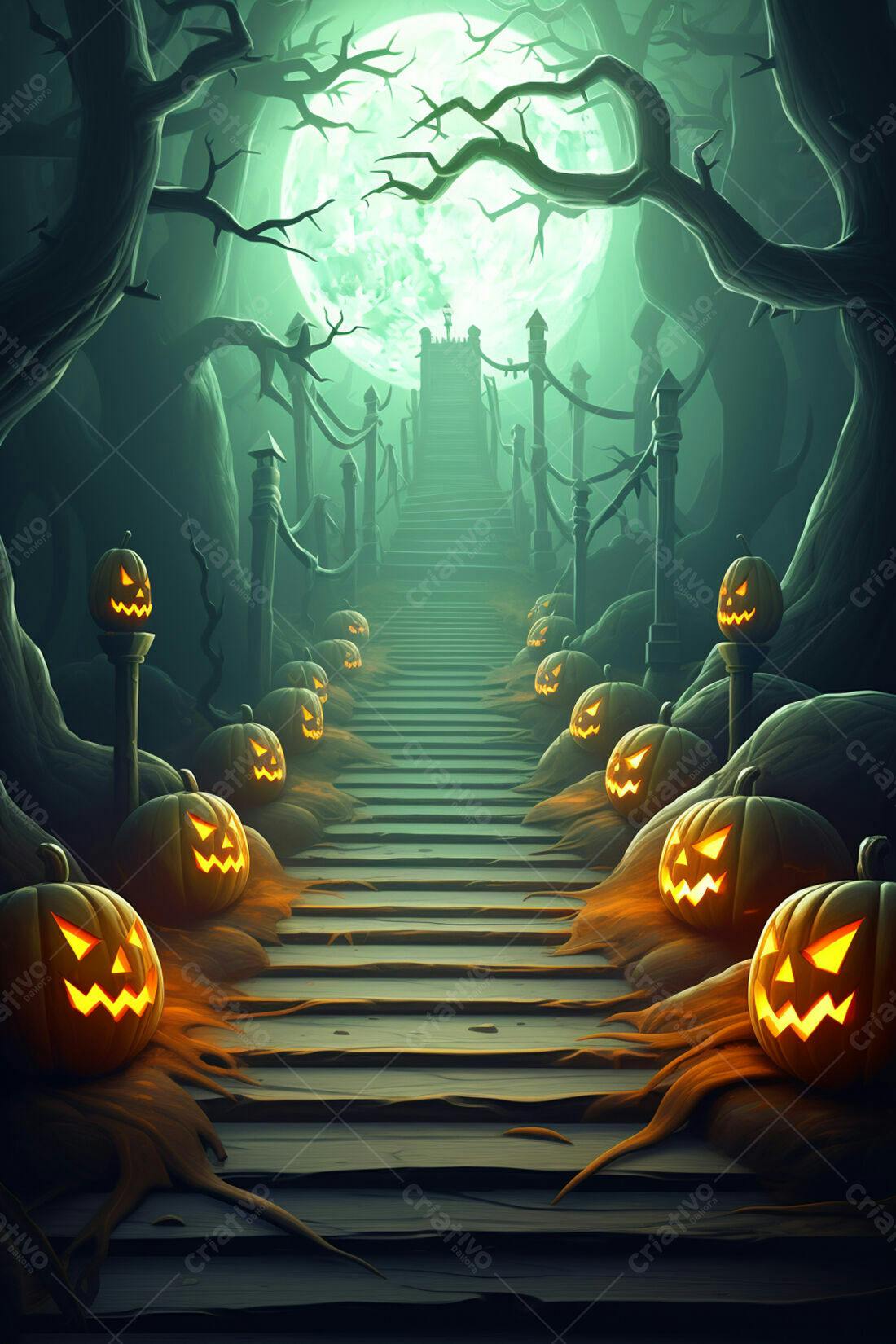 Textura Madeira Escura Halloween para Fundo