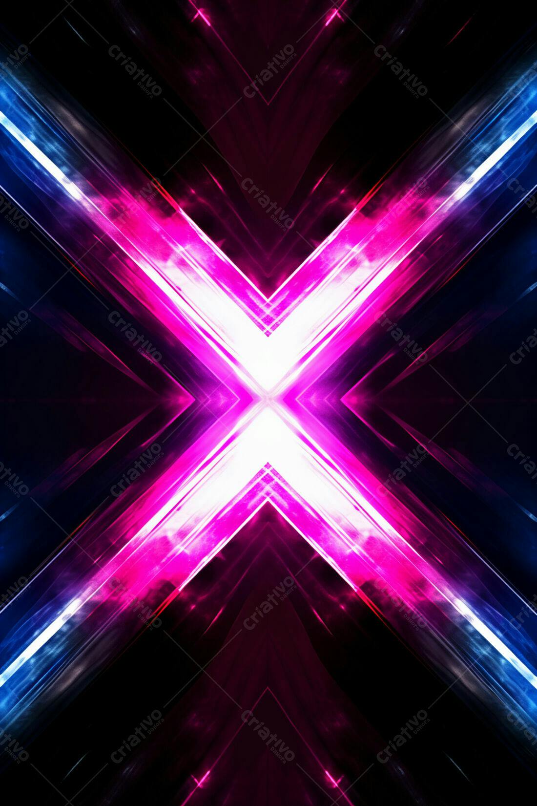 Textura Neon Rosa e Azul para Fundo Moderno
