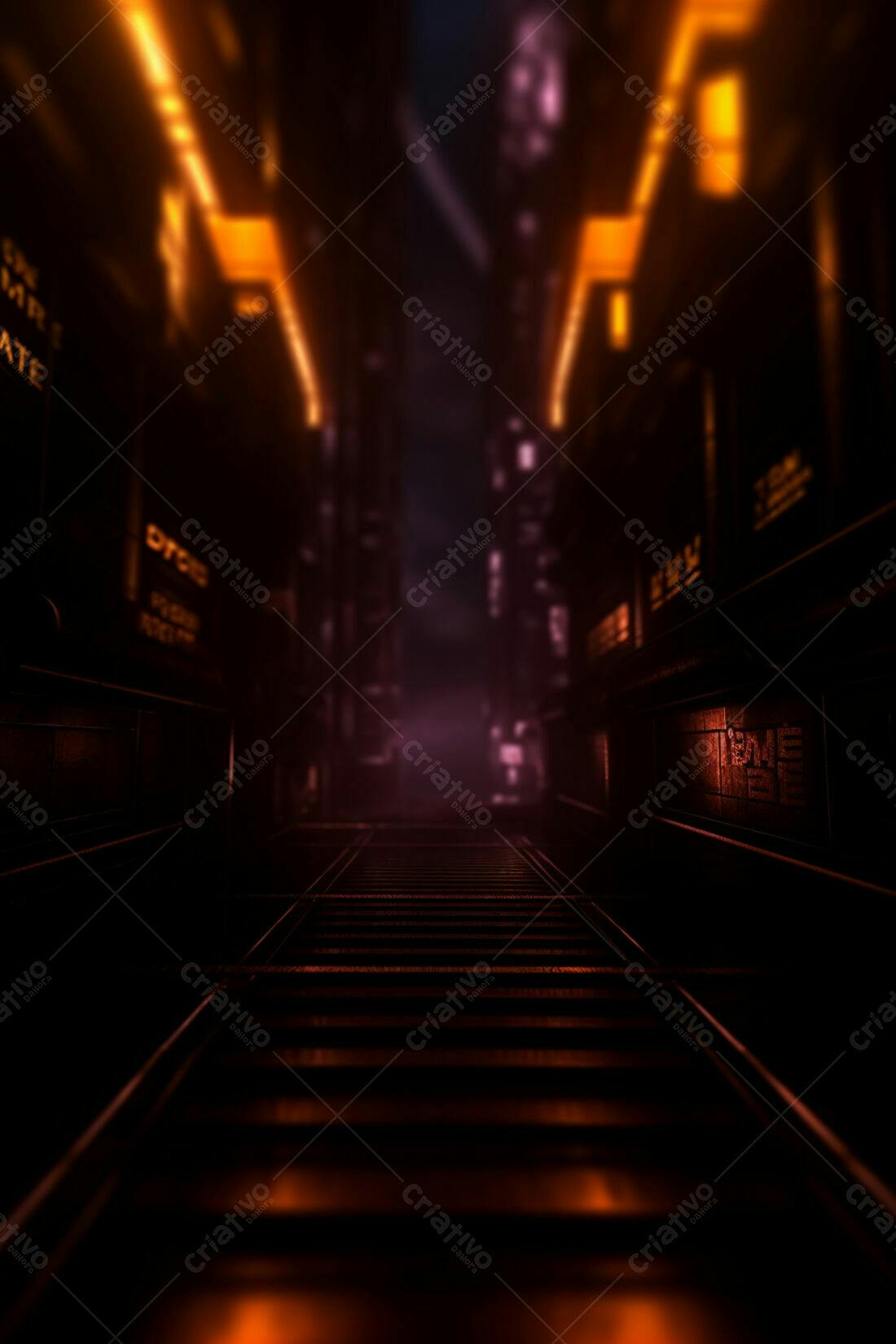 Textura Metal Escura para Fundo Cyberpunk
