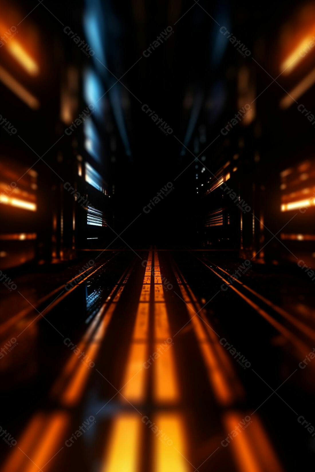 Textura Abstrata Laranja e Azul para Fundo