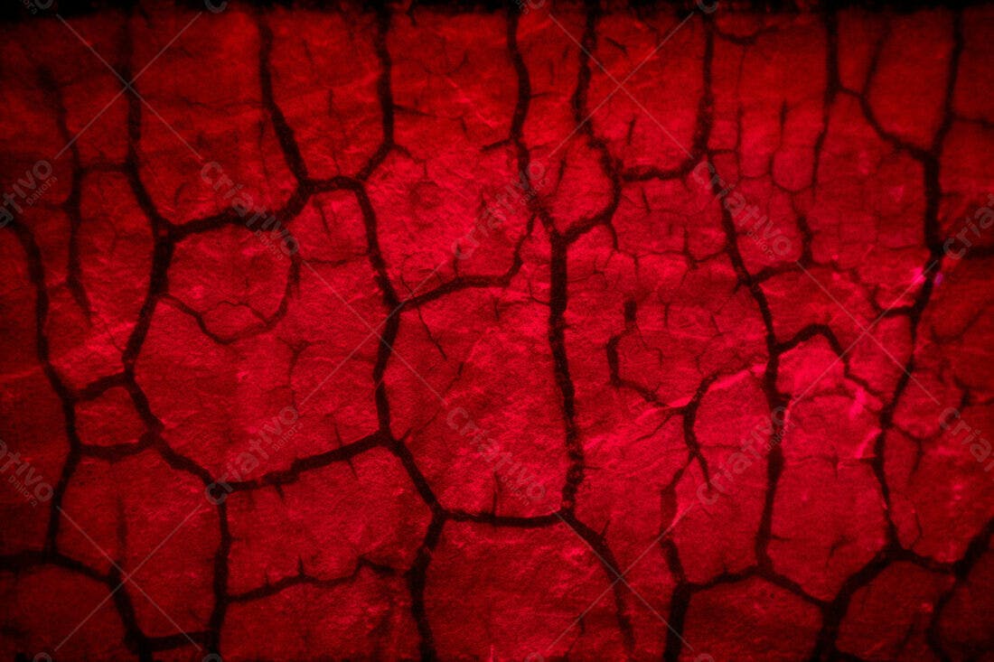 Textura rachadura vermelha escura para fundo
