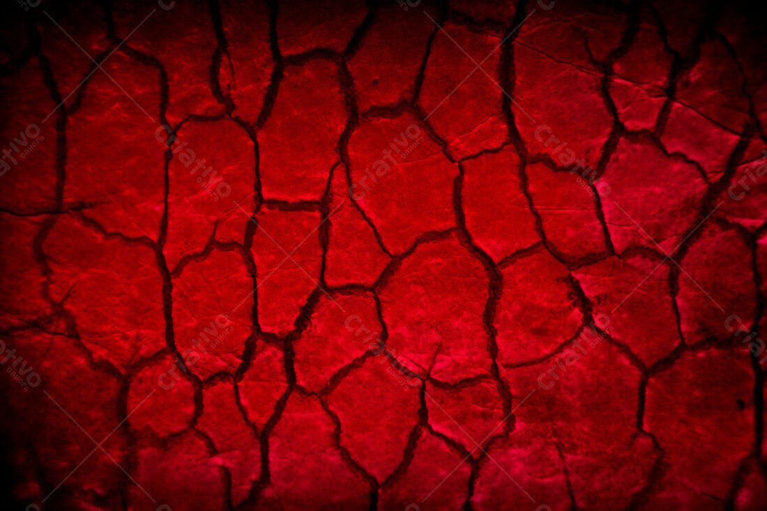 Textura rachadura vermelha escura para fundo