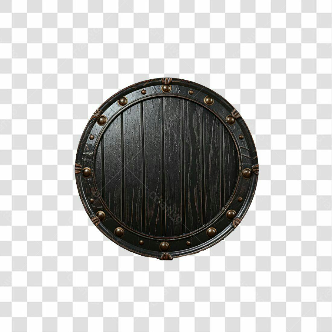 Escudo Medieval PNG com fundo transparente