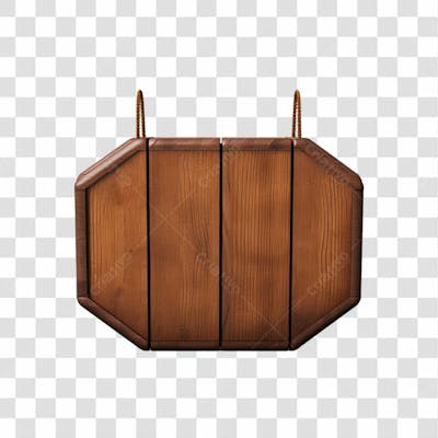 Baixe De Graça Placa De Madeira 3D Png Fundo Transparente (15)