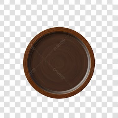 Baixe de graça placa de madeira 3d png transparente