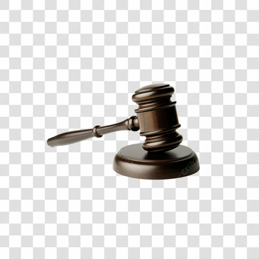 Icone Judiciário Martelo de Juiz PNG com fundo transparente