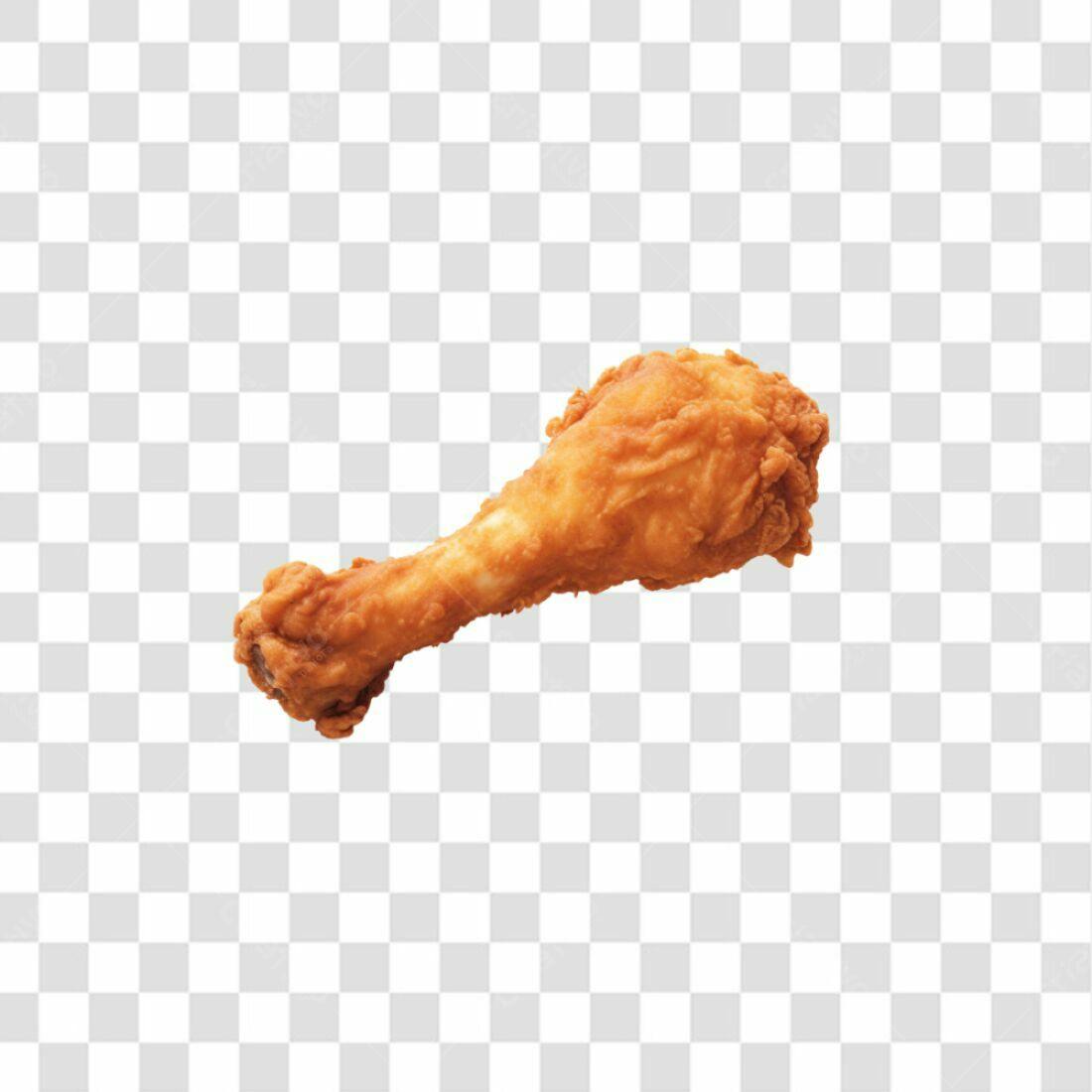 Icone Frango Frito PNG com fundo transparente