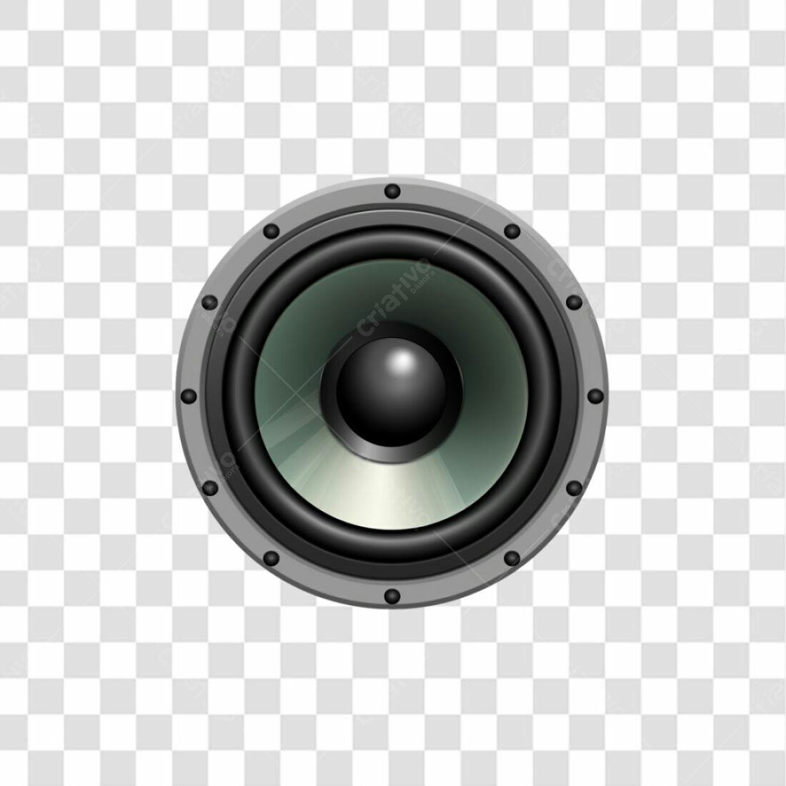 Ícone Alto-falante Música PNG com fundo transparente