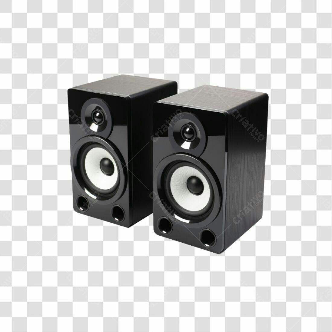 Icone Caixas de Som PNG com fundo transparente