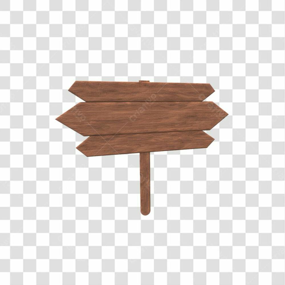 Baixe De Graça Placa De Madeira 3D Objeto Em Fundo Transparente (13)