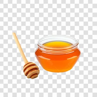 Baixe de graça mel no pote imagem em fundo transparente png