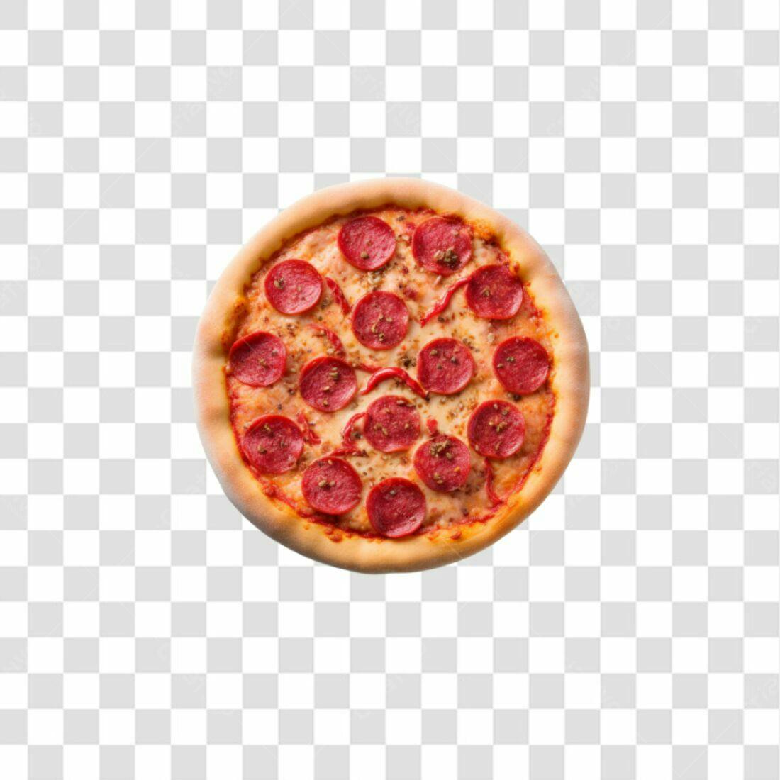 Icone Pizza Pepperoni PNG com fundo transparente
