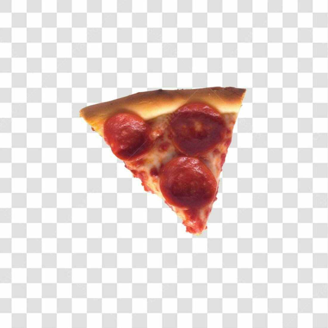 Icone Pizza Pepperoni PNG com fundo transparente