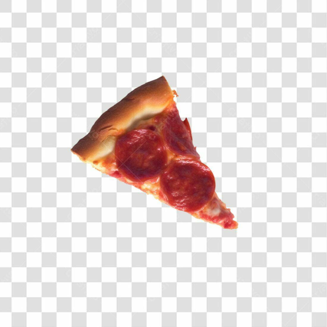 Icone Pizza Pepperoni PNG com fundo transparente