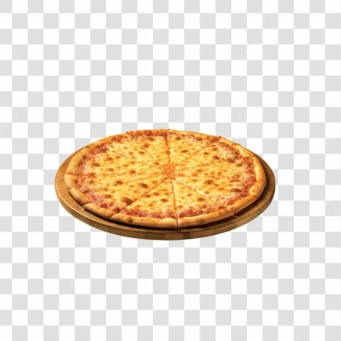 Imagem Pizza Queijo PNG com fundo transparente