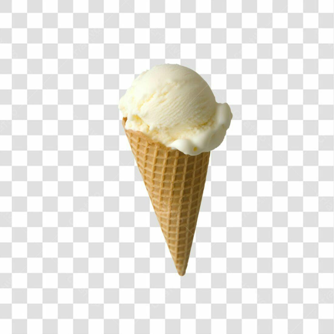 Icone Sorvete Cremoso PNG com fundo transparente