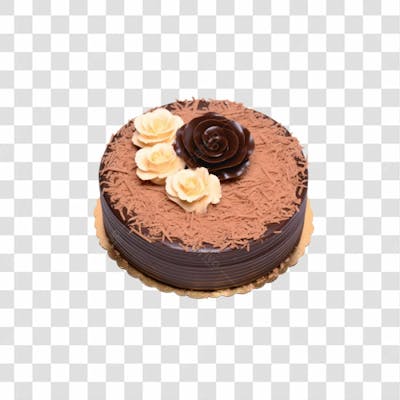 Bolo De Chocolate Delicioso Perfeito Para Composição Imagem Sem Fundo Em Png (36)