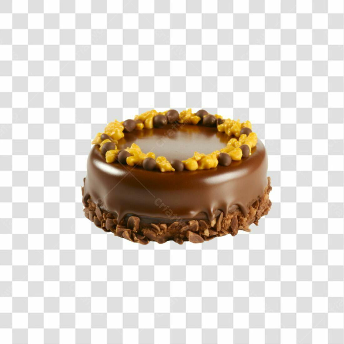Imagem Bolo de Chocolate PNG com fundo transparente