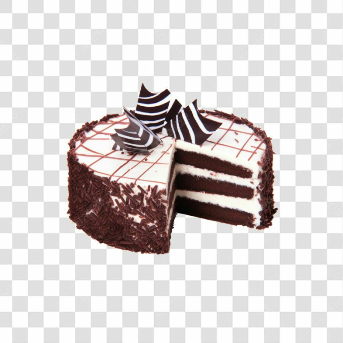 Imagem Bolo Chocolate PNG com fundo transparente