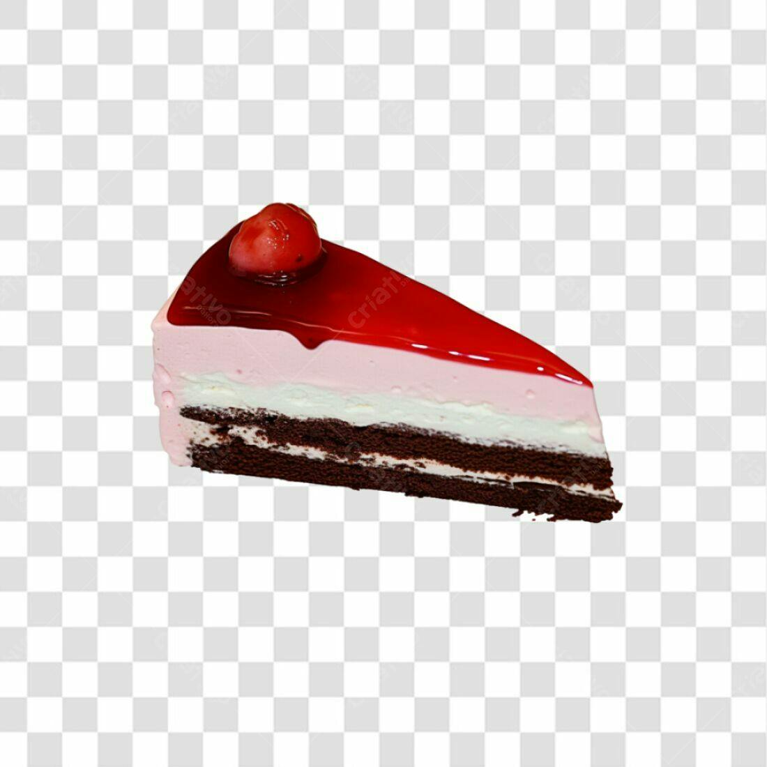 Imagem Bolo Framboesa PNG com fundo transparente