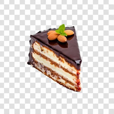 Bolo delicioso perfeito para composição imagem sem fundo em png