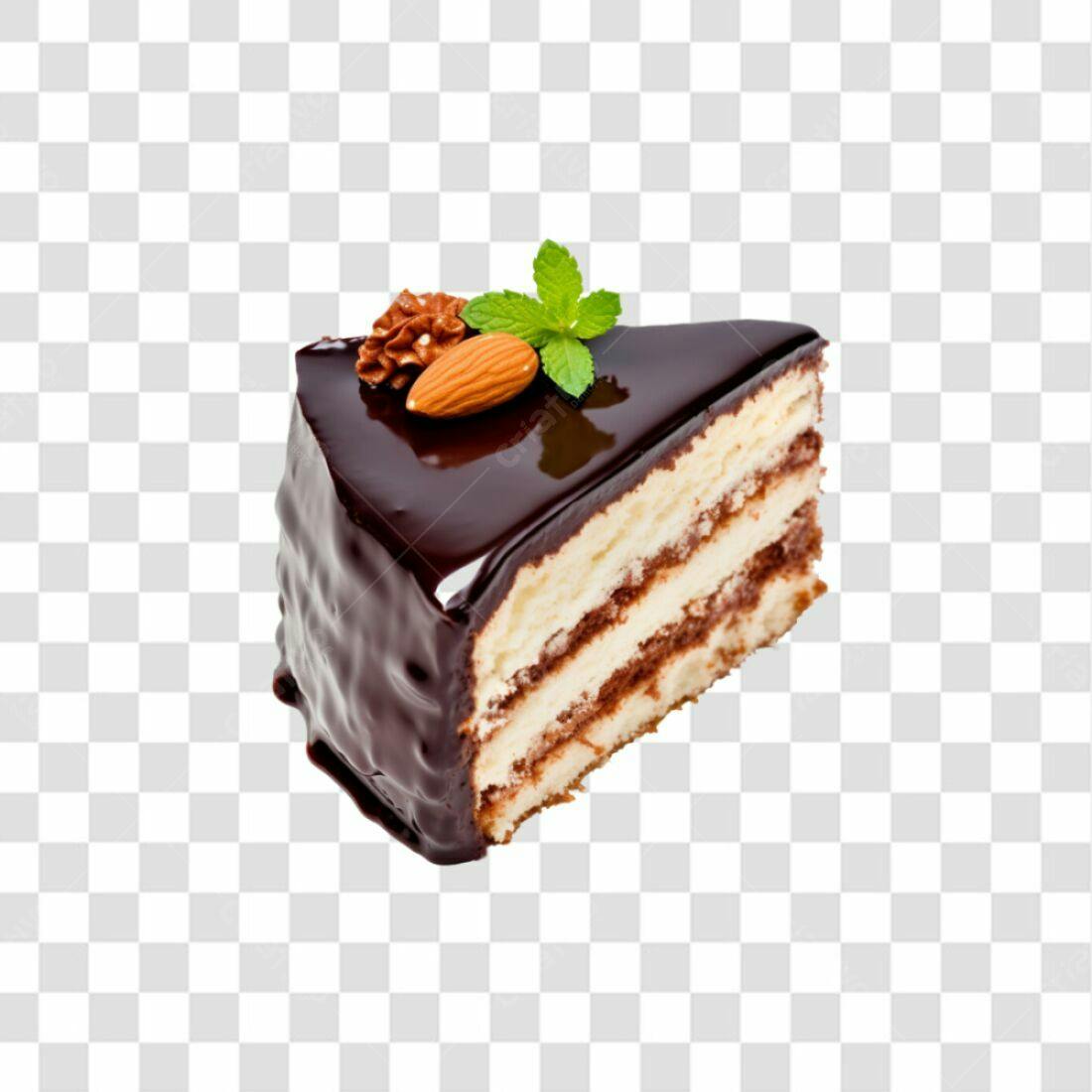Imagem Bolo Chocolate PNG com fundo transparente