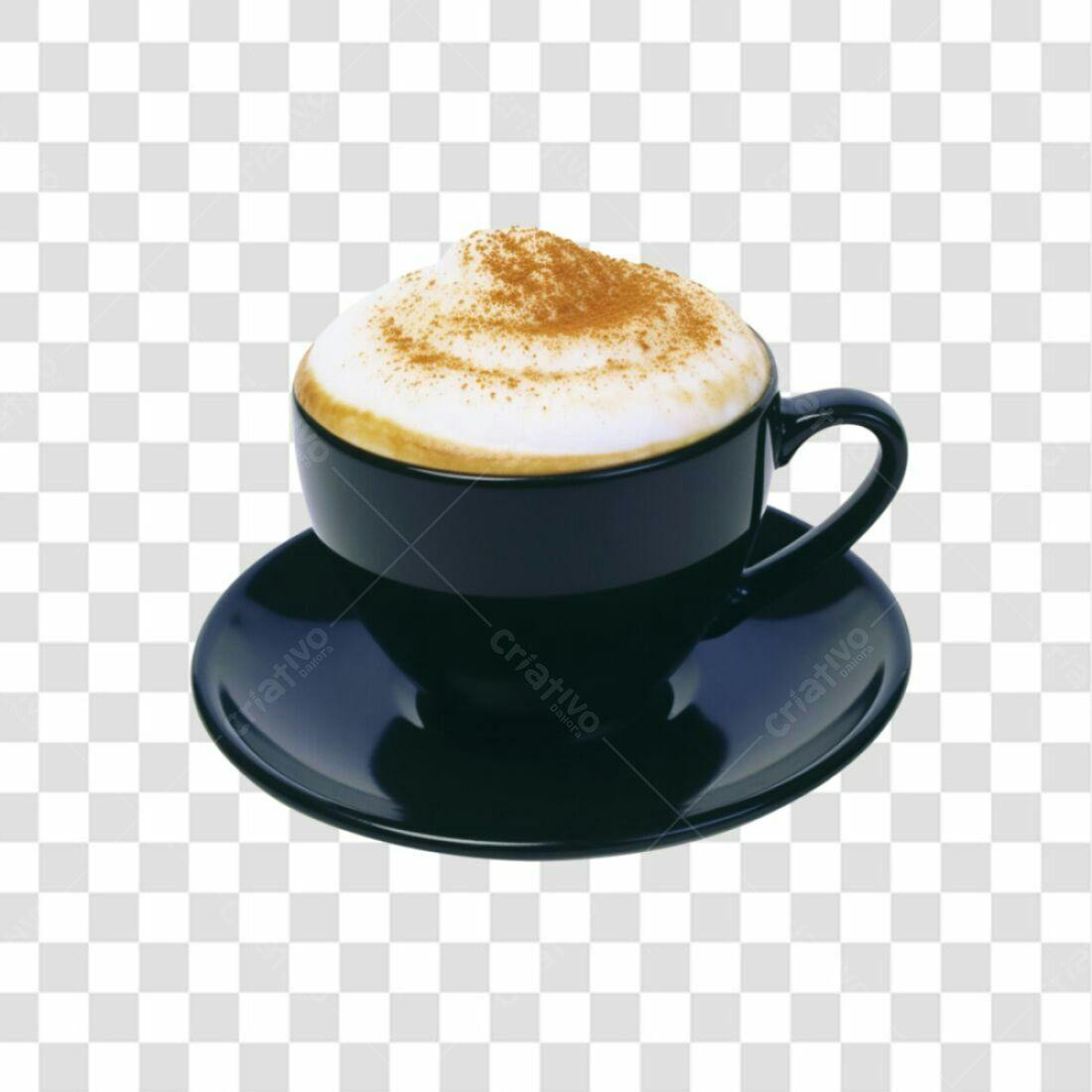 Icone Café Cappuccino PNG com fundo transparente