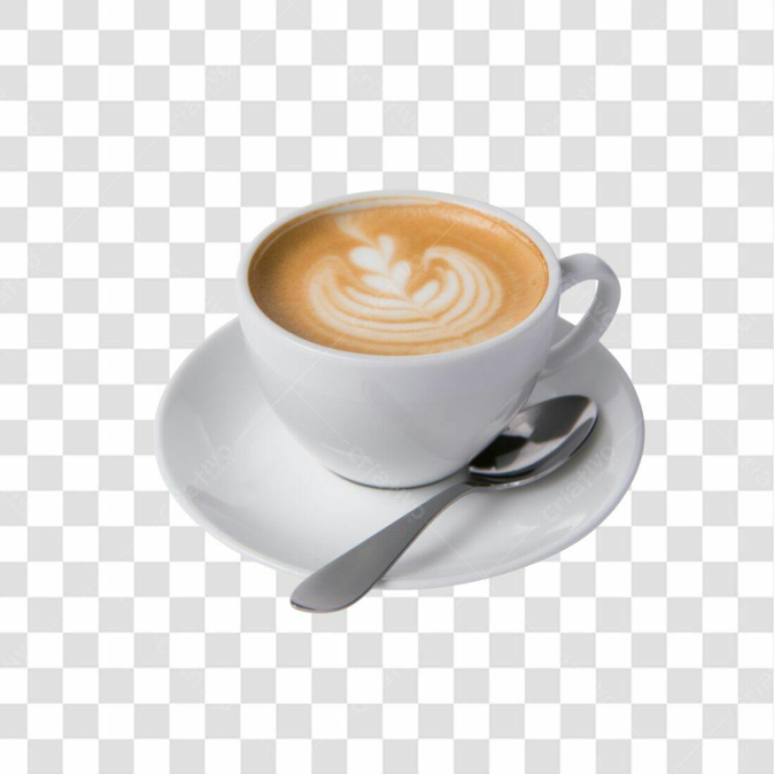 Icone Café Cappuccino PNG com fundo transparente
