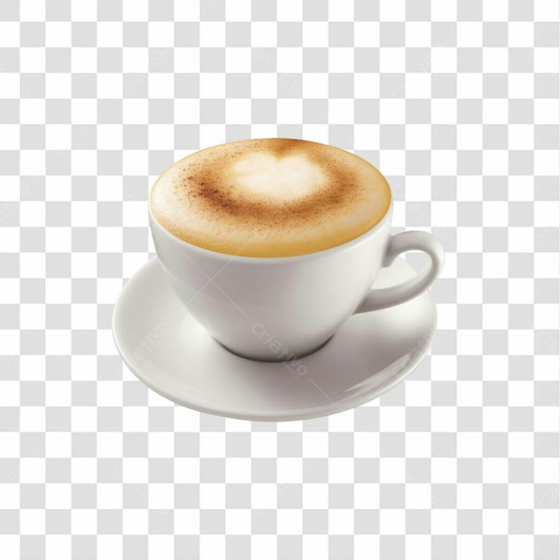 Icone Café Cappuccino PNG com fundo transparente