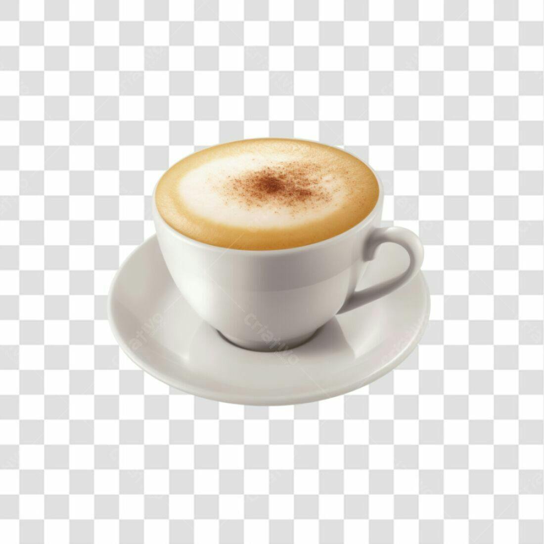 Icone Café Cappuccino PNG com fundo transparente
