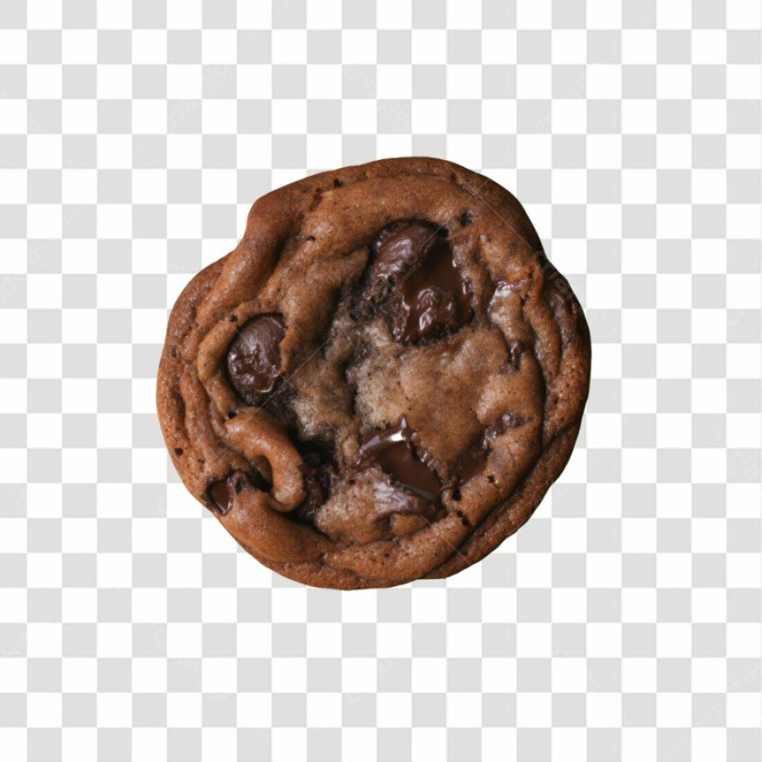Icone de Cookie de Chocolate PNG com fundo transparente