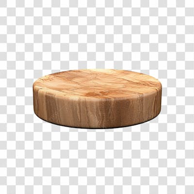 Baixe De Graça Podium De Madeira 3D  Background Transparente Png (2)