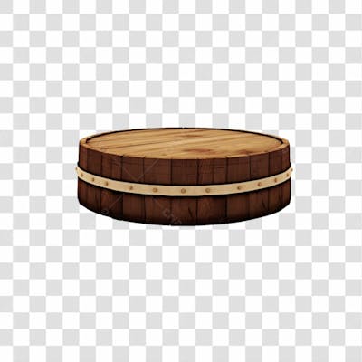 Baixe De Graça Podium De Madeira 3D  Background Transparente Png (3)