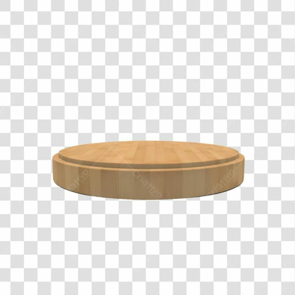 Baixe De Graça Podium De Madeira 3D  Background Transparente Png (8)