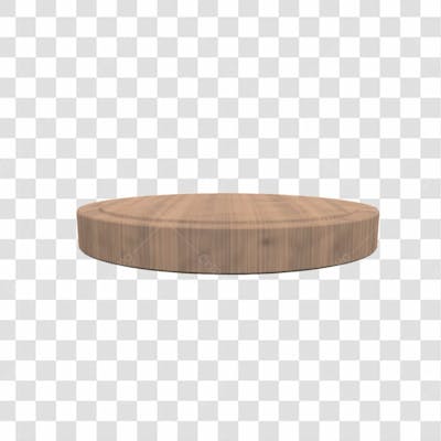Baixe De Graça Podium De Madeira 3D  Background Transparente Png (10)