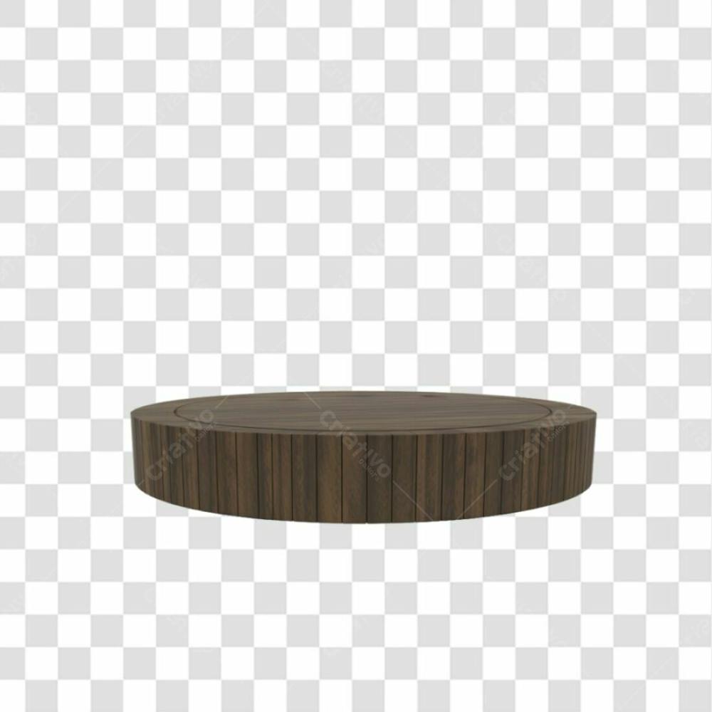 Baixe De Graça Podium De Madeira 3D  Background Transparente Png (13)