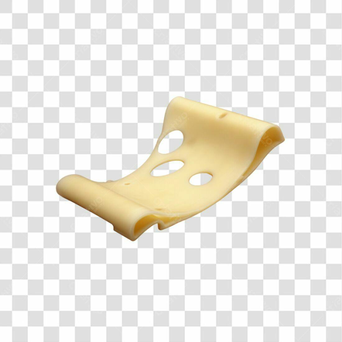 Icone de Fatia de Queijo Suiço PNG com fundo transparente