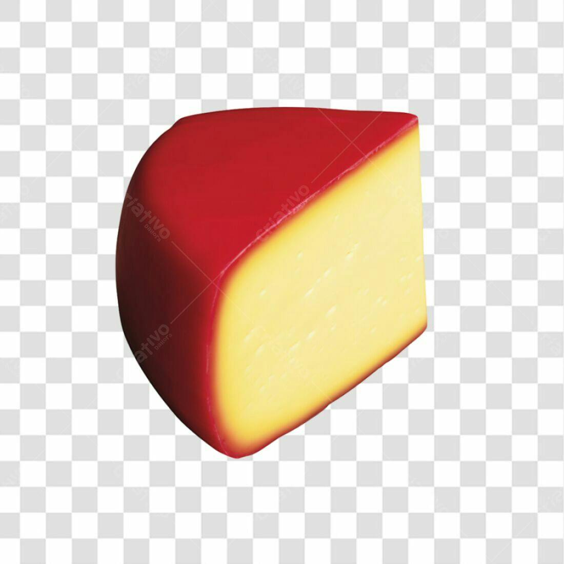 Icone Queijo Edam PNG com fundo transparente