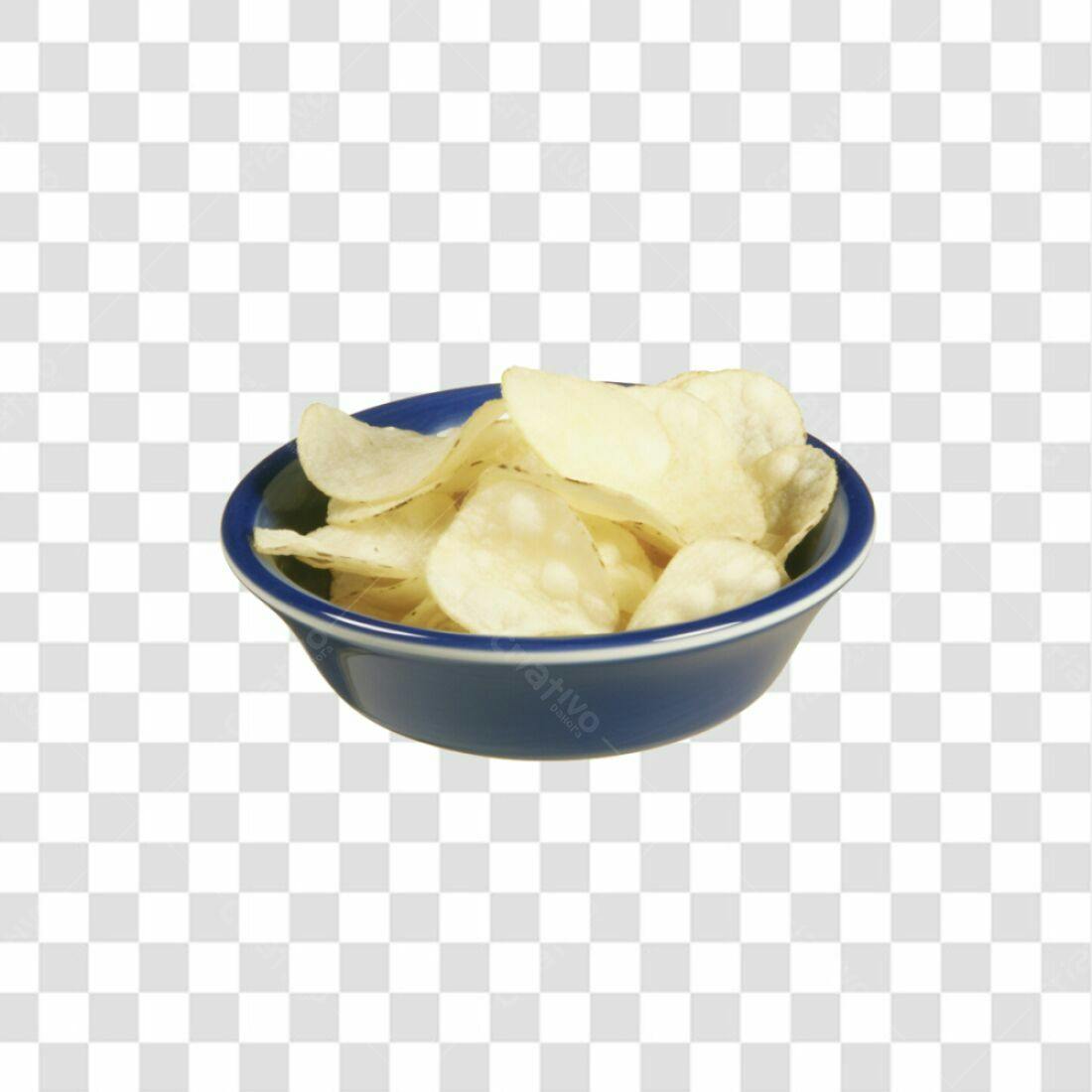Imagem de Batatas Chips PNG com fundo transparente