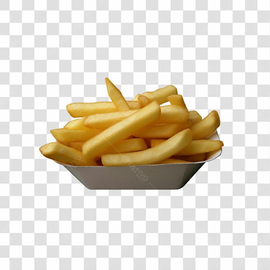 Icone Batata Frita PNG com fundo transparente