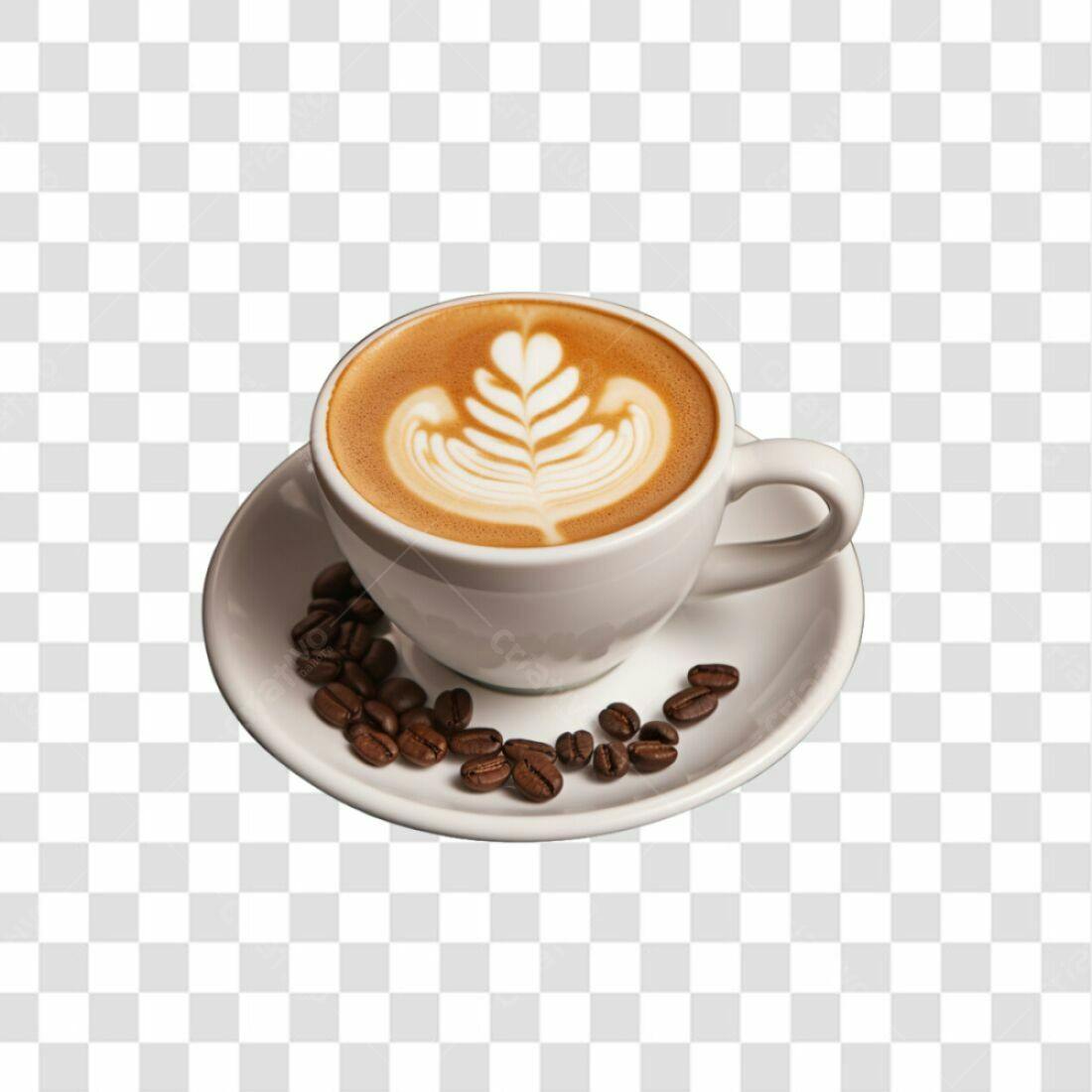 Icone Café Latte PNG com fundo transparente