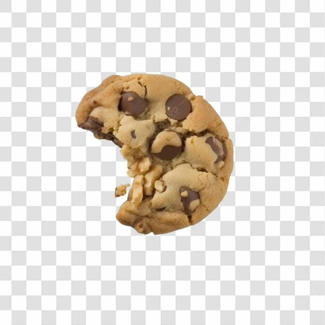 Icone Biscoito Chocolate PNG com fundo transparente