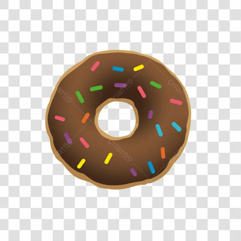 Baixe Grátis Donuts De Chocolate Doces Png Transparente Free (17)